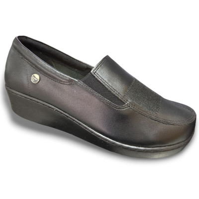 Romulo Casual Cuero Negro Mujer Ref 2435